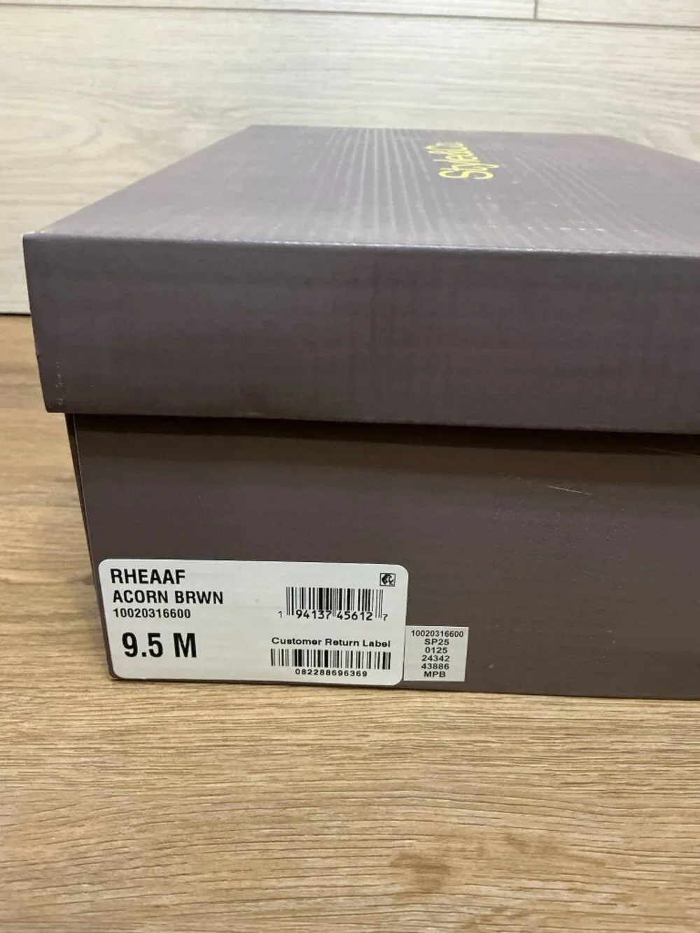Style & Co Rheaaf Acorn Brown Sandals 9.5 M NWT - Picture 11 of 11